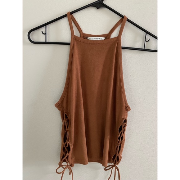 american eagle tan tank top - Picture 2 of 5